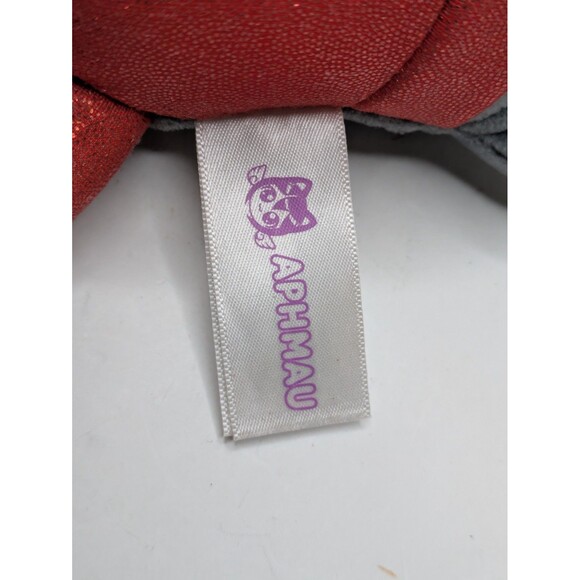 🍁 3/$20 APHMAU MeeMeows 6” Plush Aaron Wolf CAT Glitter Red Hoodie Mini No Box - Picture 7 of 8